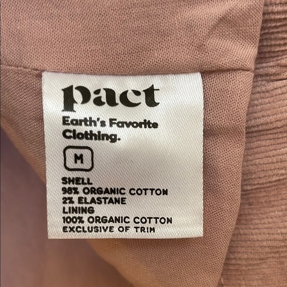 Pact Blush Corduroy Sleeveless Top - Picture 5 of 7